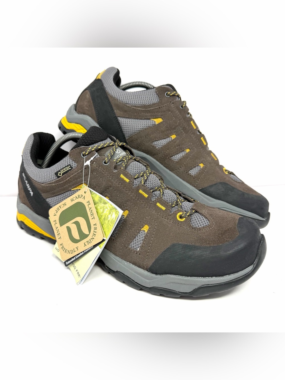 Scarpa Men’s Moraine GTX Low Gore-Tex Hiking Shoes Sz 11 2/3 Brown Leather NEW